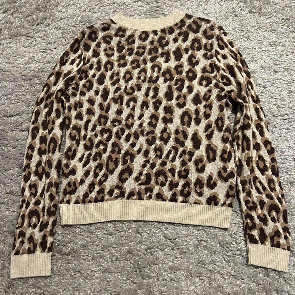Leopard Print Women's Sweater